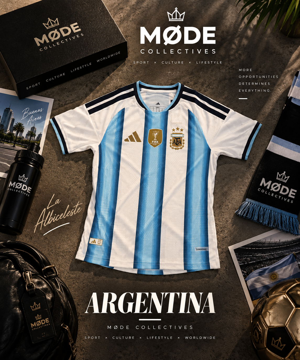 Argentina "La Albiceleste" 2026 Home Jersey — Authentic
