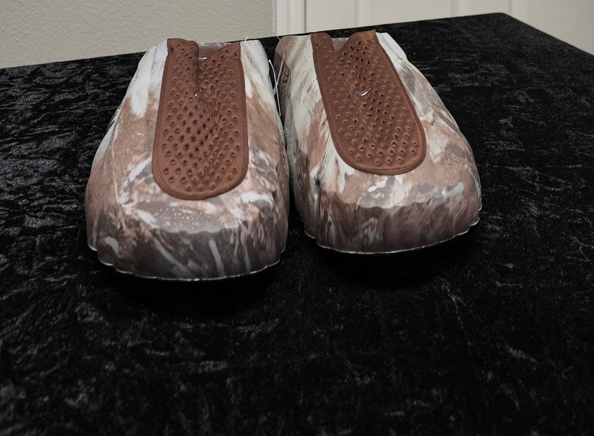 Nike Mind 001 Slides – Marble Brown (Brand New, Authentic)
