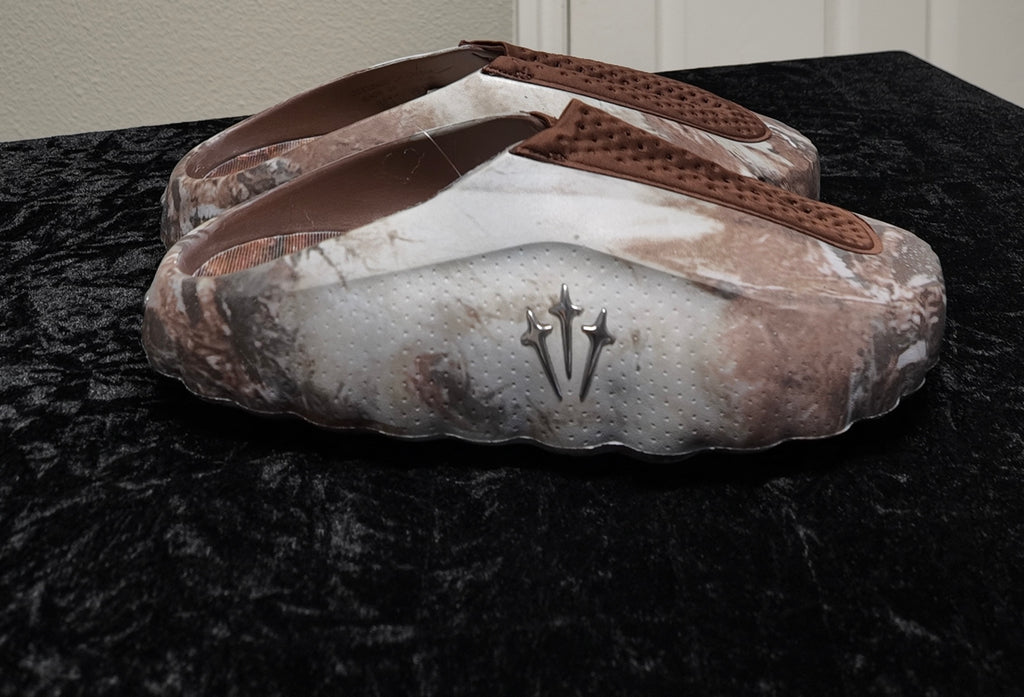 Nike Mind 001 Slides – Marble Brown (Brand New, Authentic)