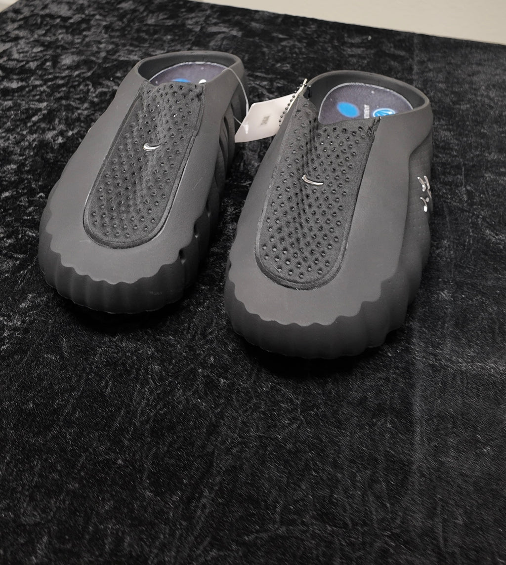 Nike Mind 001 Slides – Black Chrome (Brand New, Authentic)