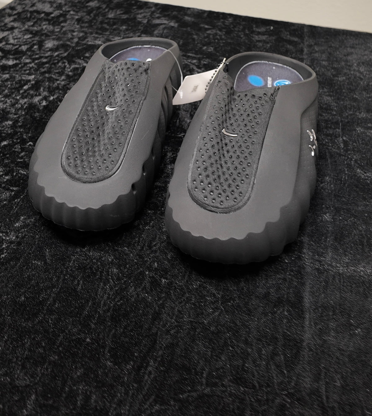Nike Mind 001 Slides – Black Chrome (Brand New, Authentic)