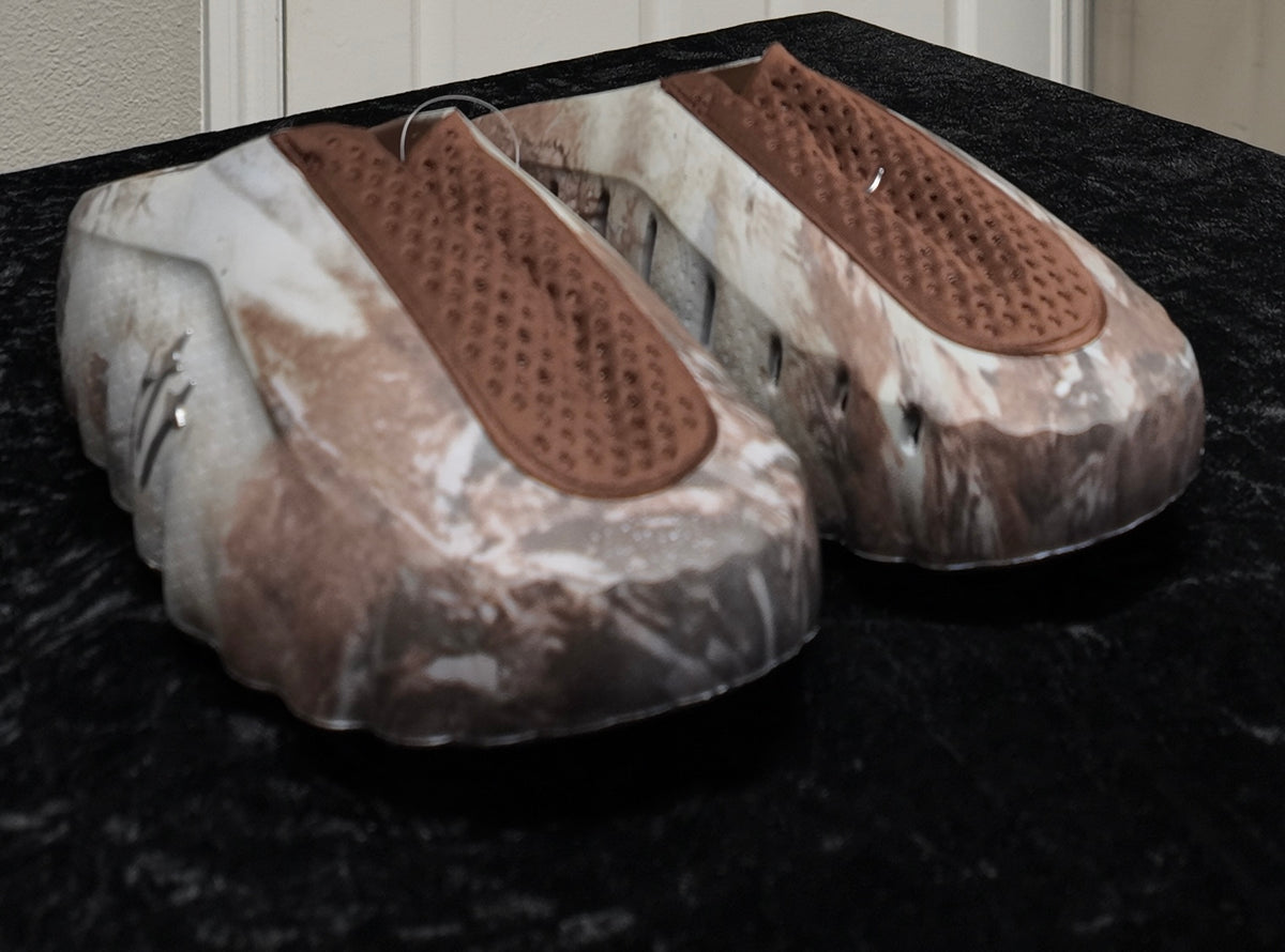 Nike Mind 001 Slides – Marble Brown (Brand New, Authentic)