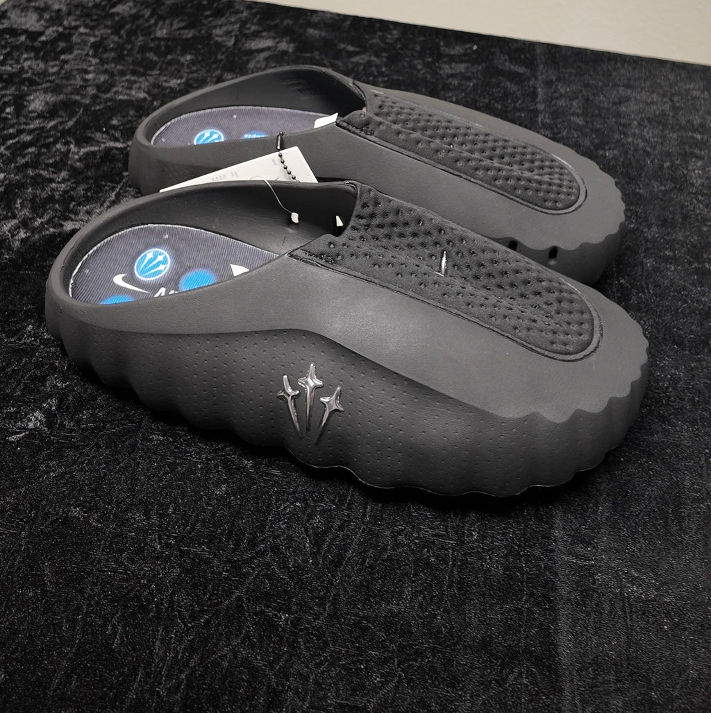Nike Mind 001 Slides – Black Chrome (Brand New, Authentic)