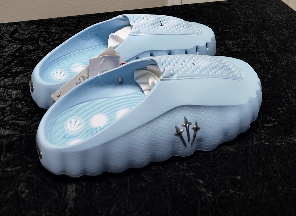Nike Mind 001 Slides – Light Blue (Brand New, Authentic)