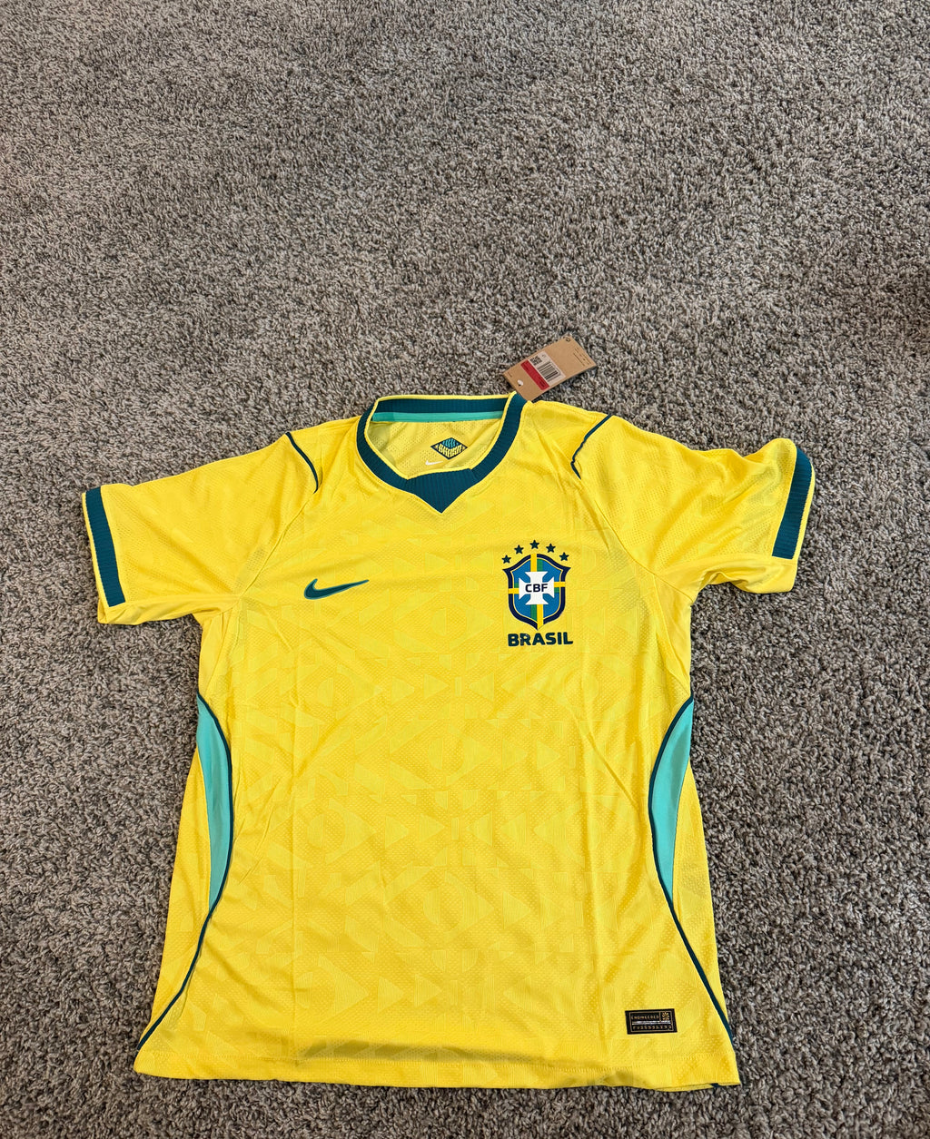Brazil "Futebol Vive" 2026 Home Jersey — Authentic