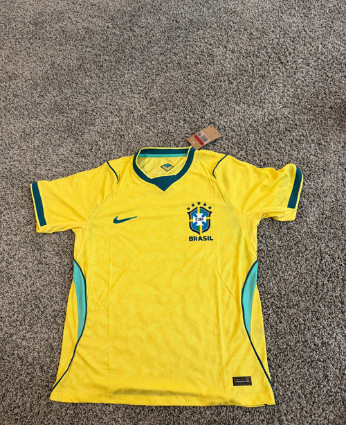 Brazil "Futebol Vive" 2026 Home Jersey — Authentic