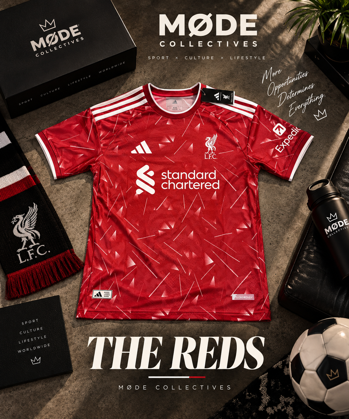 Liverpool FC "The Reds" 2026 Jersey — Authentic