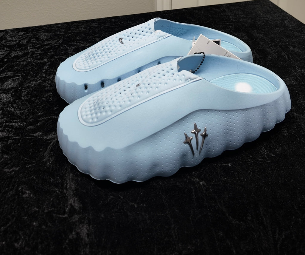 Nike Mind 001 Slides – Light Blue (Brand New, Authentic)