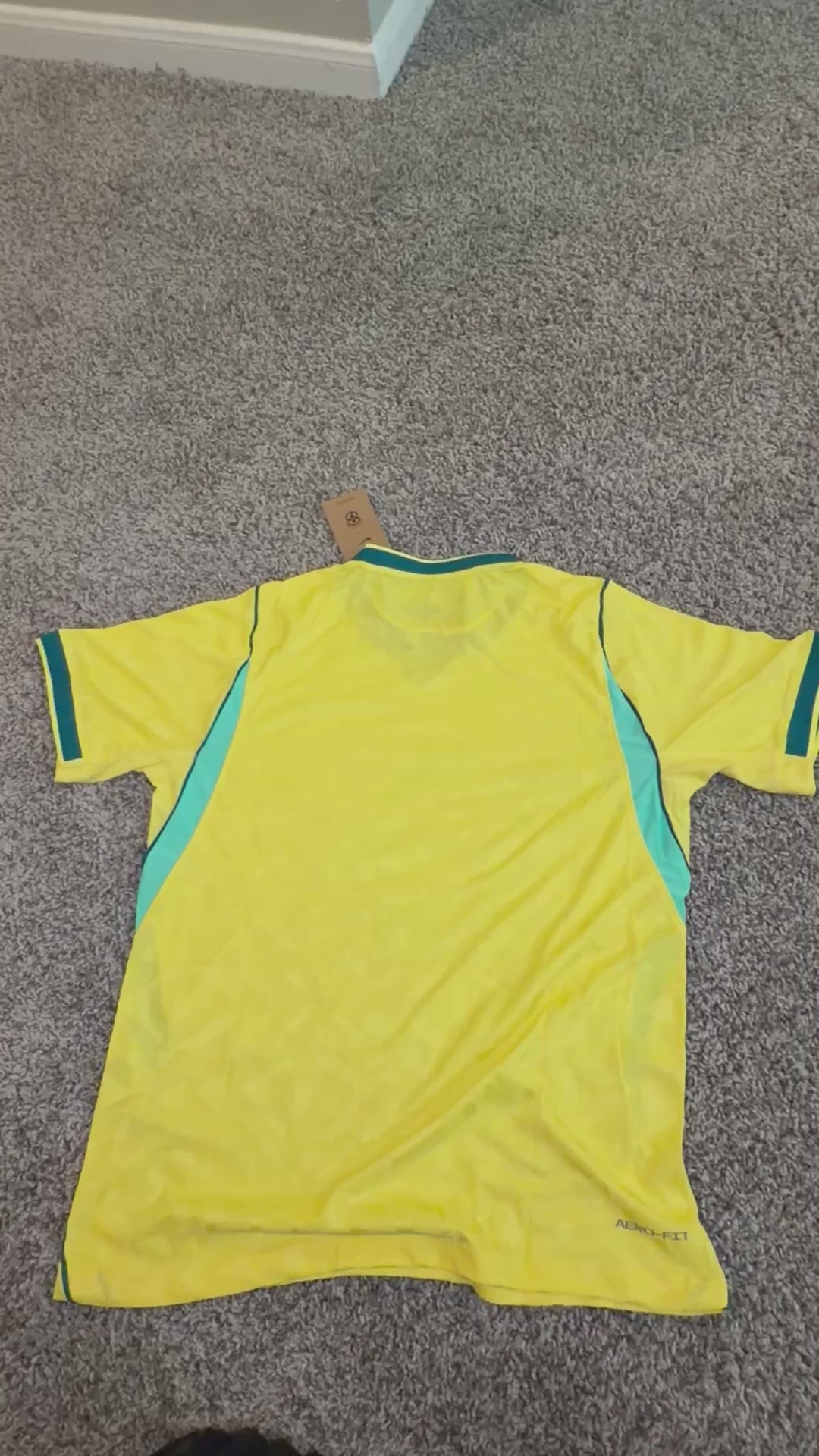 Brazil "Futebol Vive" 2026 Home Jersey — Authentic