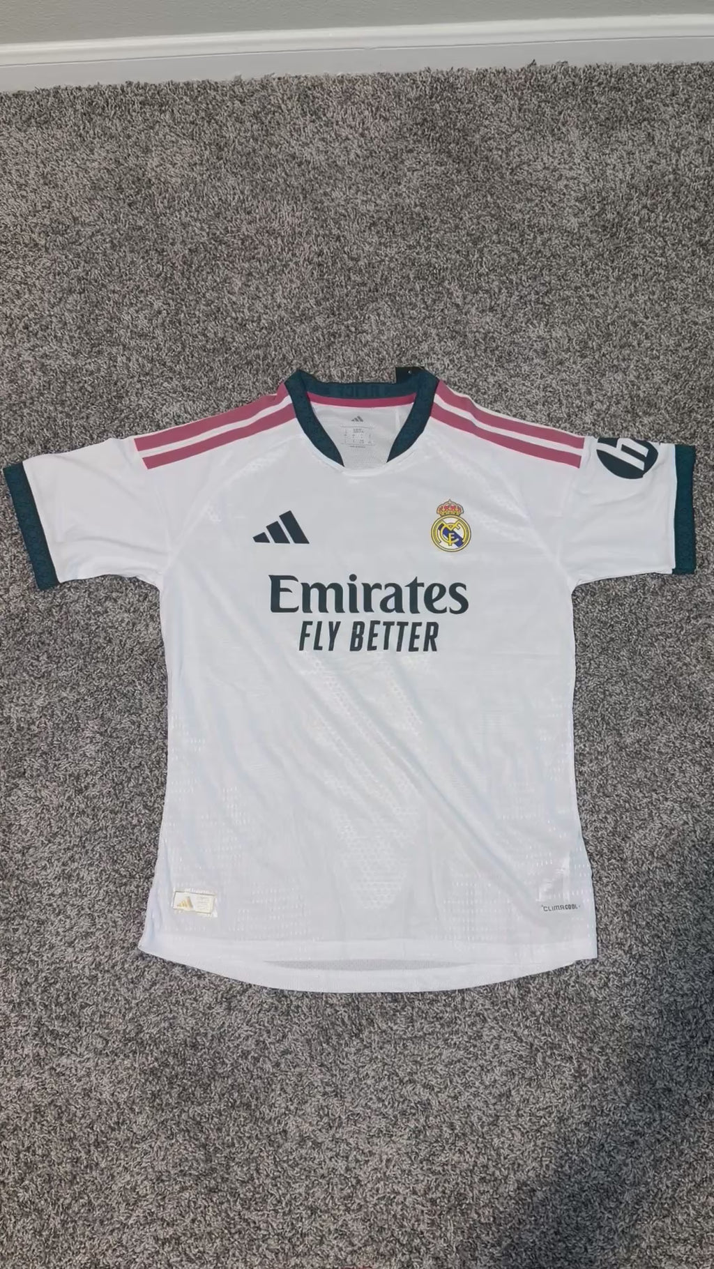 Real Madrid "Los Blancos" 2026 Home Jersey — Authentic