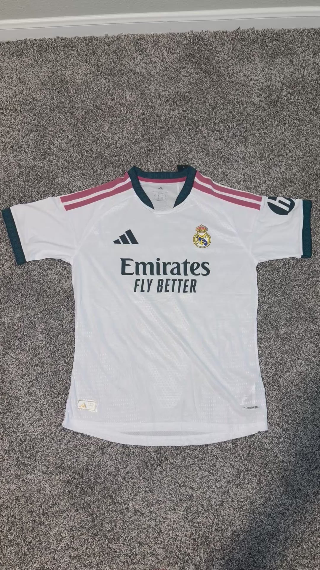 Real Madrid "Los Blancos" 2026 Home Jersey — Authentic